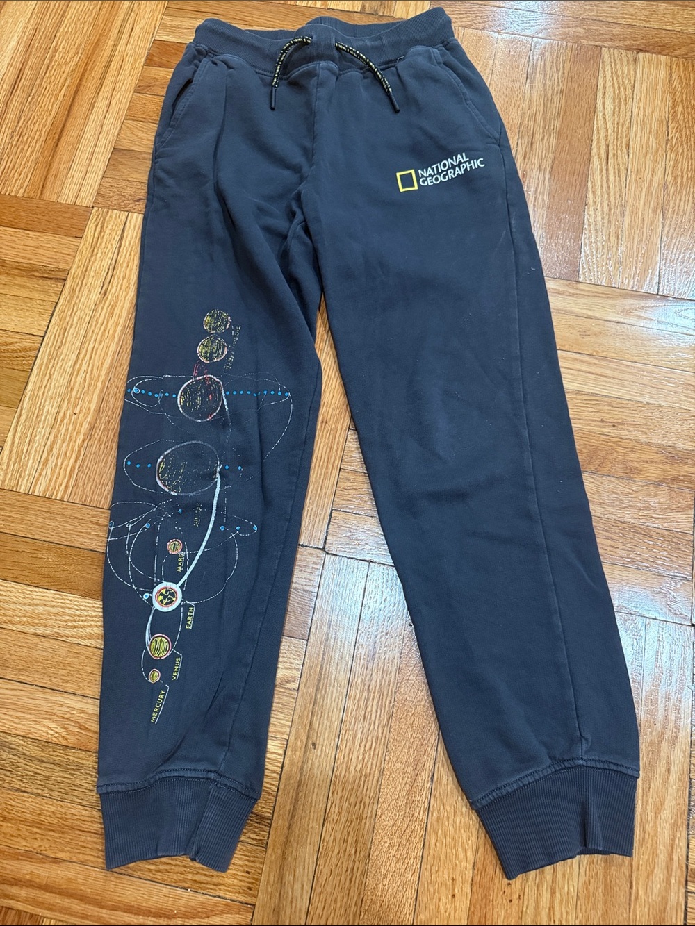 Hanna Andersson National Geographic Black Planet Graphic Joggers